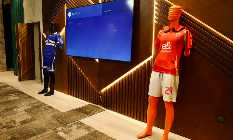 الأهلي بالأحمر أمام الهلال السوداني غدا 